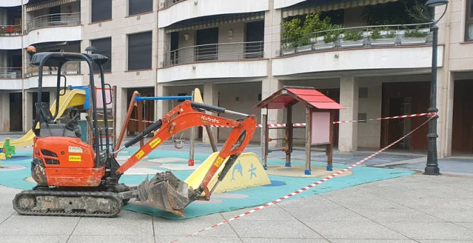 El Ayuntamiento de Zarautz pone en marcha la segunda fase del plan renove de parques infantiles.