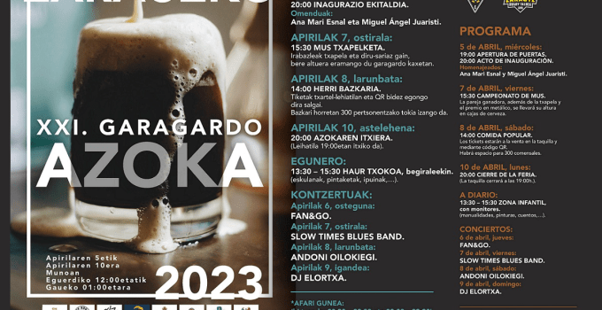Feria de la cerveza de Zarautz 2023